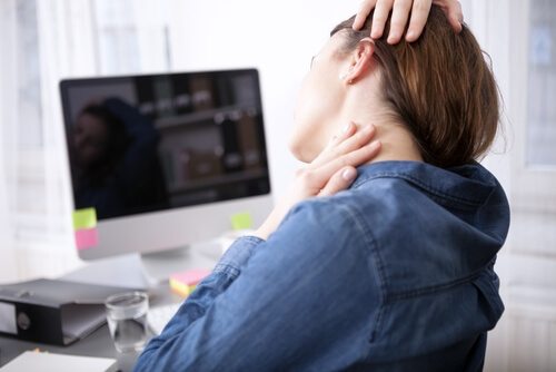 What causes neck pain and headaches?