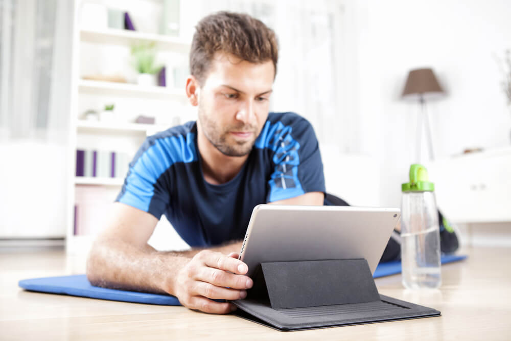 Four steps to prepare for virtual physical therapy from home shutterstock 365909240 physical therapy from home