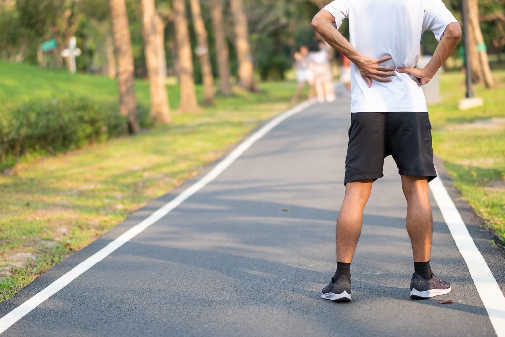 why does my lower back hurt after i run? border
